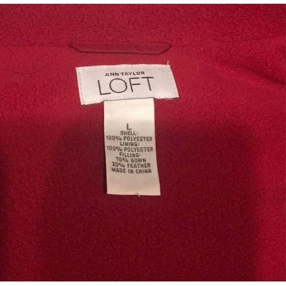 LOFT Down Puffer Vest L - Picture 4 of 4